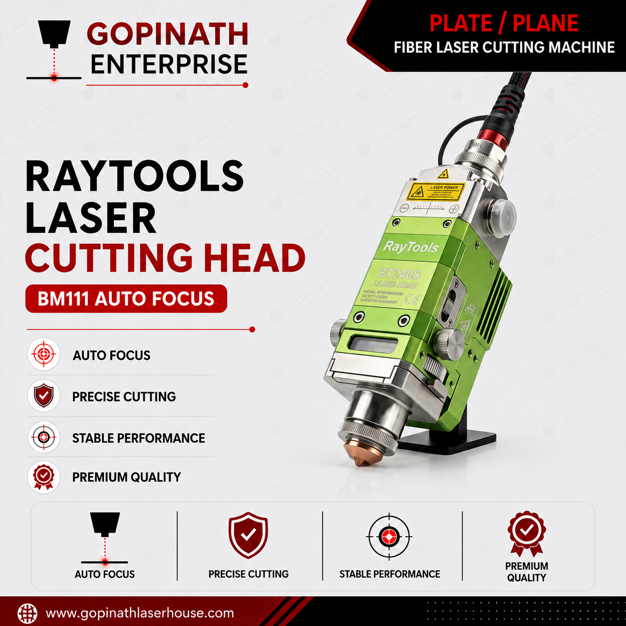 RayTools BM111 Auto Focus Laser Cutting Head