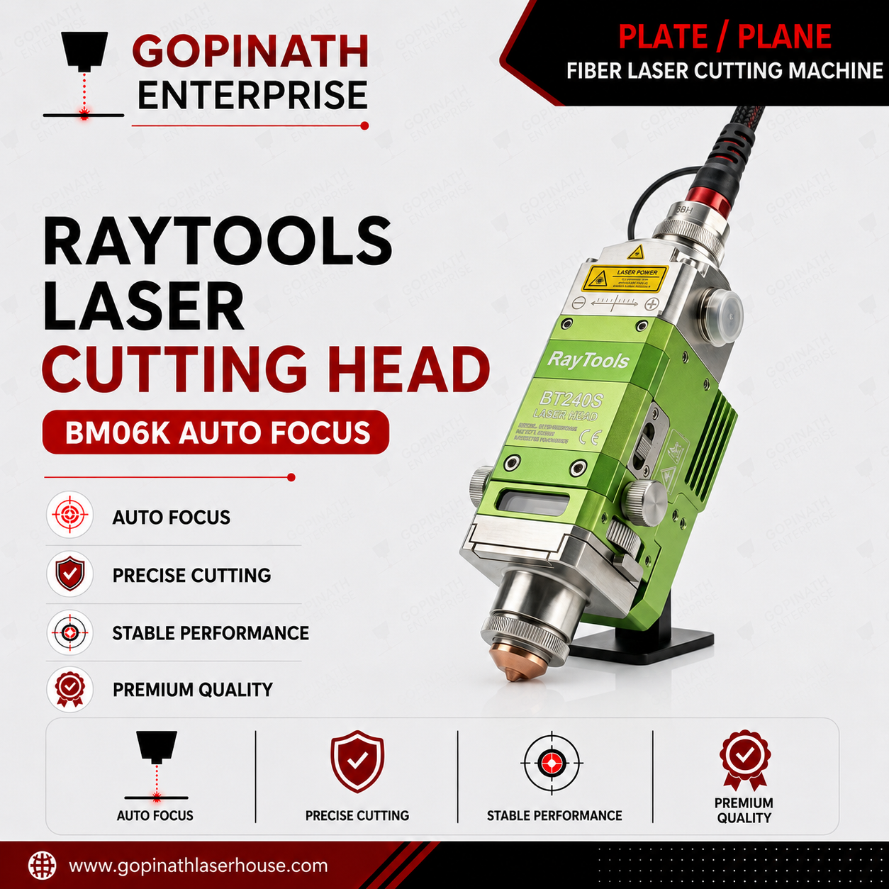 RayTools BM06K Auto Focus Laser Cutting Head