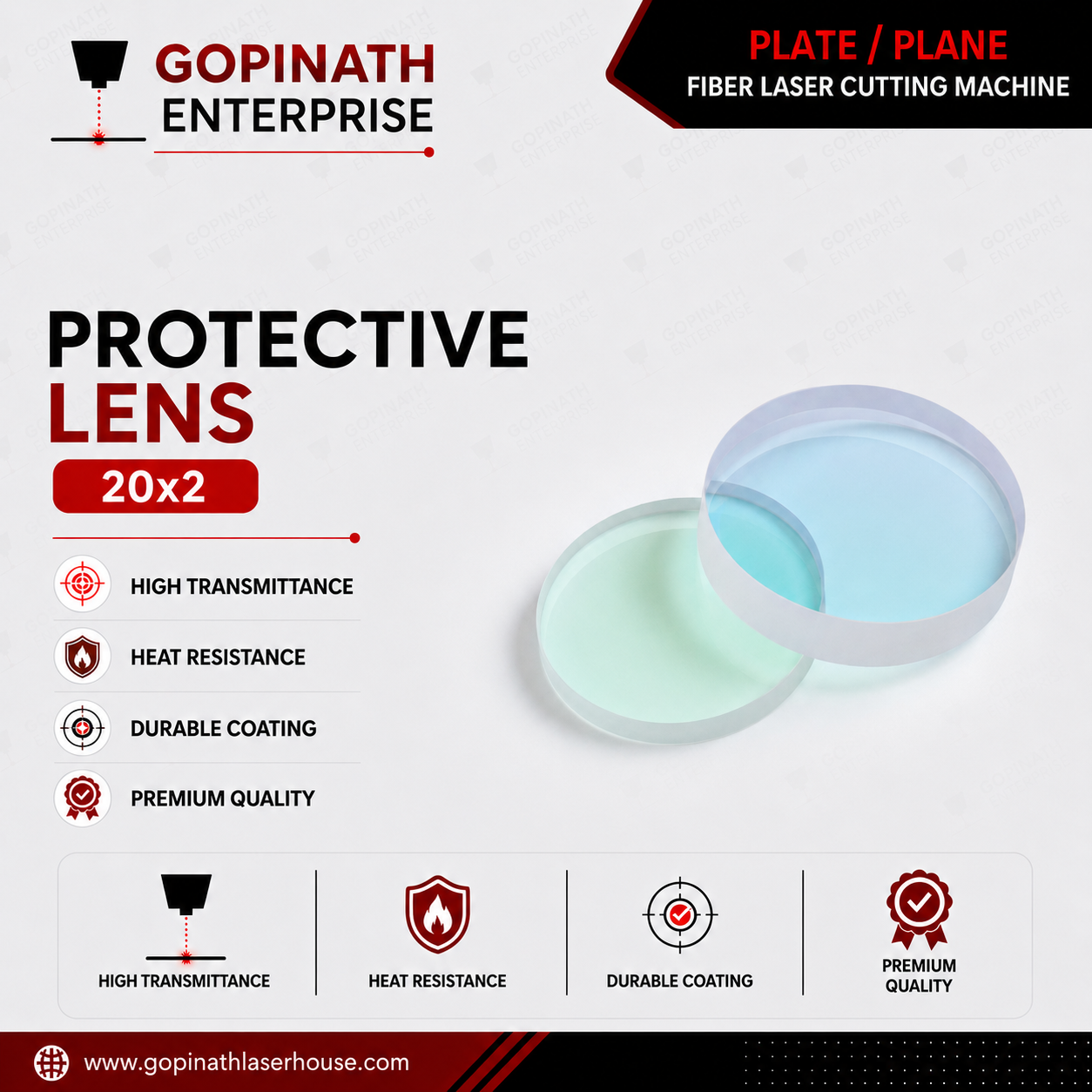 Protective Lens | 20x2